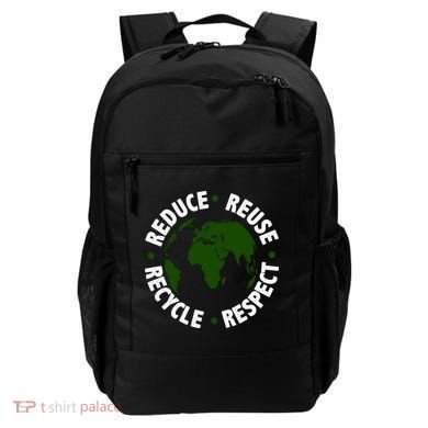 Recycle Reduce Reuse Respect Earth Day Backpack