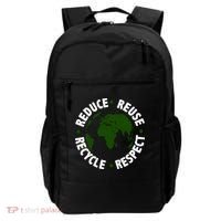 Recycle Reduce Reuse Respect Earth Day Backpack thumb 0