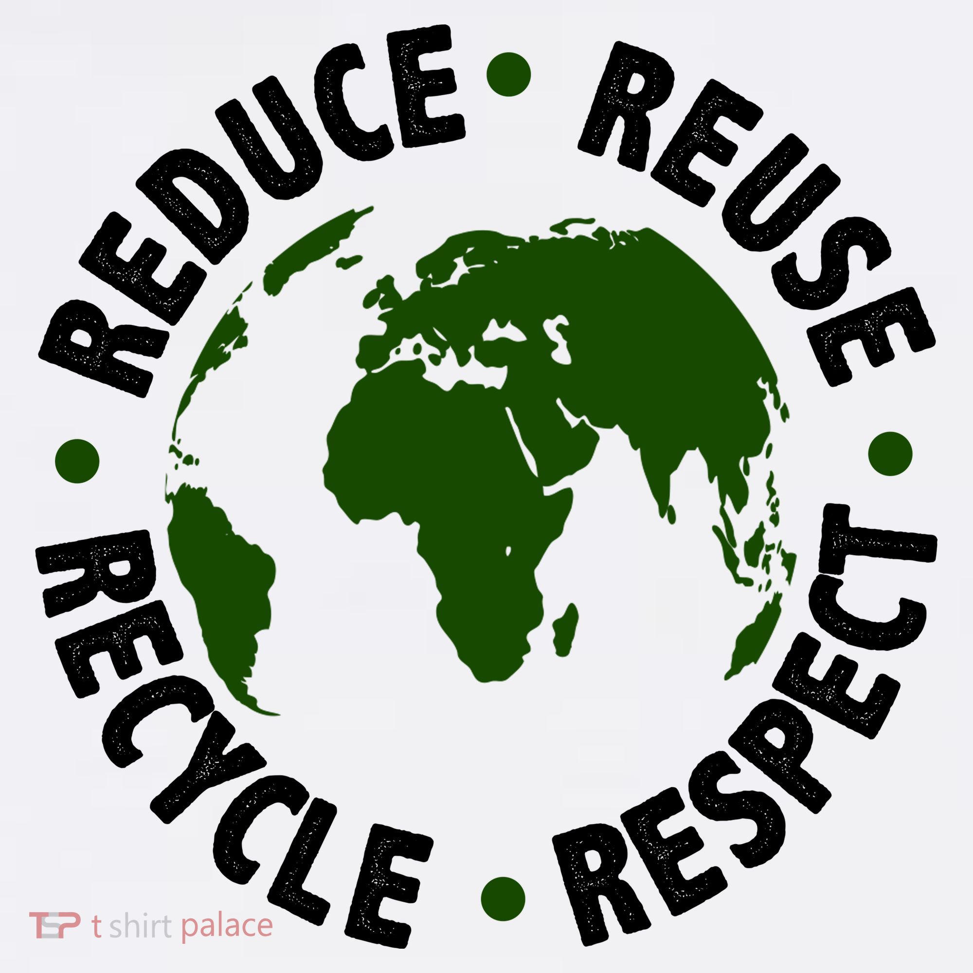 Recycle Reduce Reuse Respect Earth Day T-Shirt