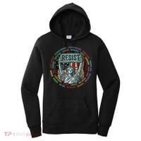 Resist Resistance Statue Of Liberty Hands Off Protest Women's Hoodie thumb 0