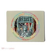 Resist Resistance Statue Of Liberty Hands Off Protest Mousepad thumb 0