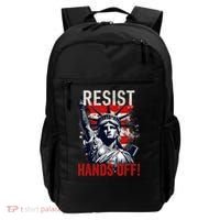 Resist Resistance Statue Of Liberty Hands Off Protest USA  Backpack thumb 0