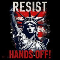 Resist Resistance Statue Of Liberty Hands Off Protest USA  Coffee Mug thumb 5