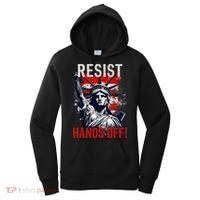 Resist Resistance Statue Of Liberty Hands Off Protest USA  Women's Hoodie thumb 0