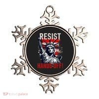 Resist Resistance Statue Of Liberty Hands Off Protest USA  Ornament thumb 0
