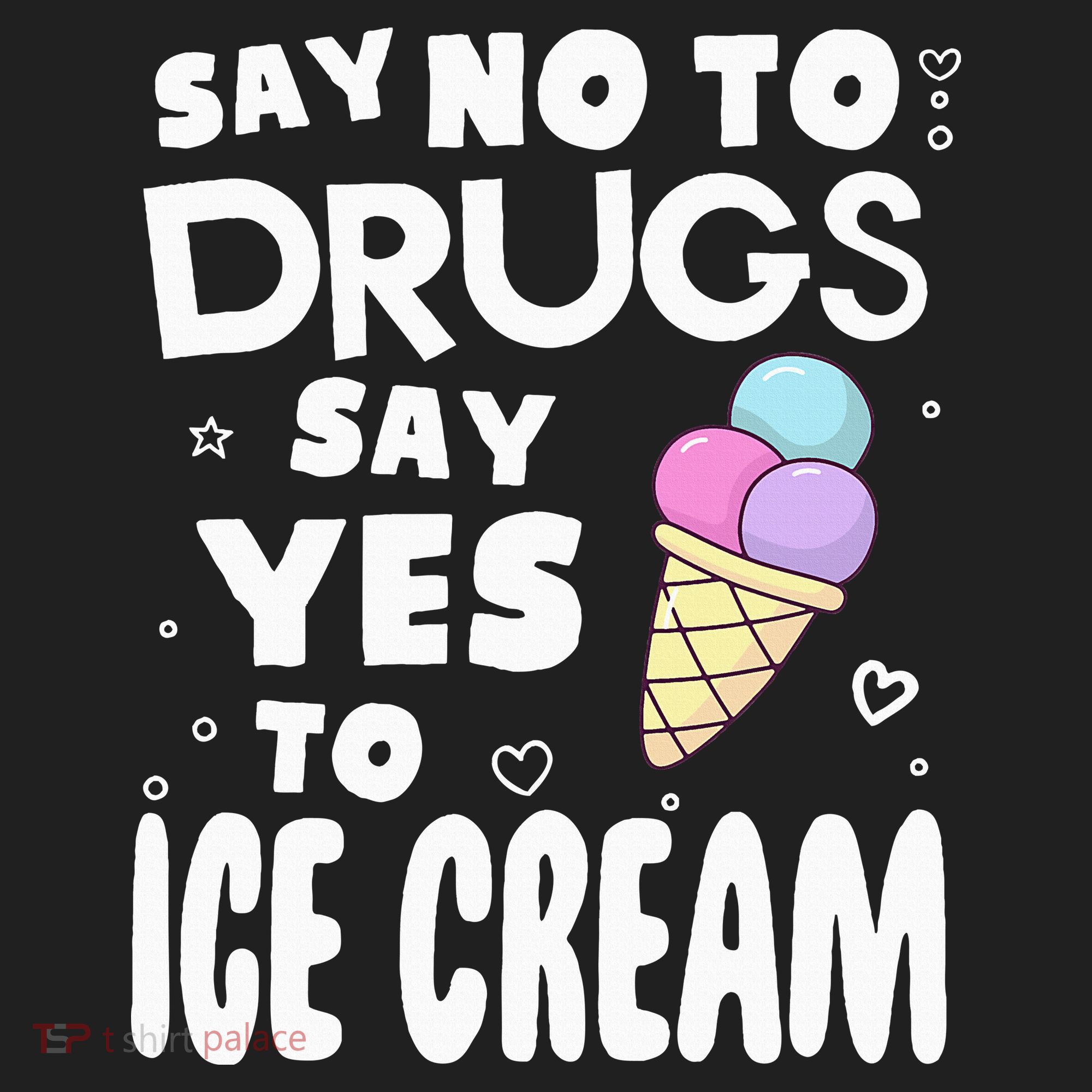 Red Ribbon Squad Week Say No To Say Yes To ICE CREAM Beanie
