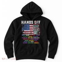 Resist Resistance Statue Of Liberty Hands Off Protest  Hoodie thumb 0
