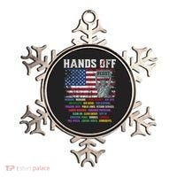 Resist Resistance Statue Of Liberty Hands Off Protest  Ornament thumb 0