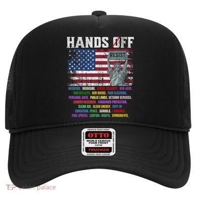 Resist Resistance Statue Of Liberty Hands Off Protest  Hat