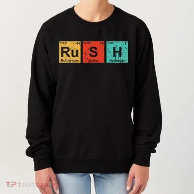 Rush (ru S H) Periodic Table Elements Women's Sweatshirt