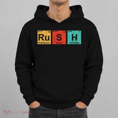 Rush (ru S H) Periodic Table Elements Hoodie