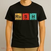 Rush (ru S H) Periodic Table Elements T-Shirt thumb 3