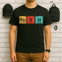 Rush (ru S H) Periodic Table Elements T-Shirt thumb 6