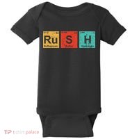 Rush (ru S H) Periodic Table Elements Baby Bodysuit thumb 0