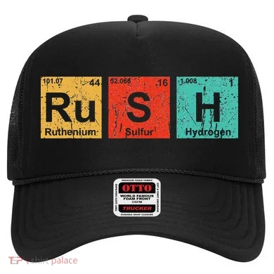Rush (ru S H) Periodic Table Elements Hat