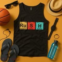 Rush (ru S H) Periodic Table Elements Tank Top thumb 4