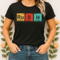 Rush (ru S H) Periodic Table Elements Women's T-Shirt thumb 2