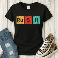 Rush (ru S H) Periodic Table Elements Women's T-Shirt thumb 3
