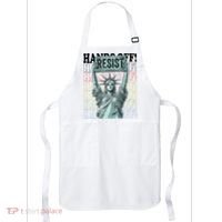 Resist Resistance Statue Of Liberty Hands Off Protest   Apron thumb 0