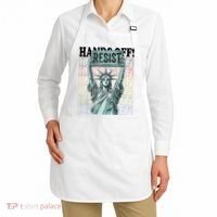 Resist Resistance Statue Of Liberty Hands Off Protest   Apron thumb 2
