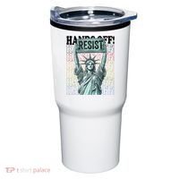 Resist Resistance Statue Of Liberty Hands Off Protest   Tumbler thumb 0