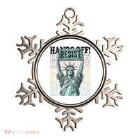 Resist Resistance Statue Of Liberty Hands Off Protest   Ornament thumb 0
