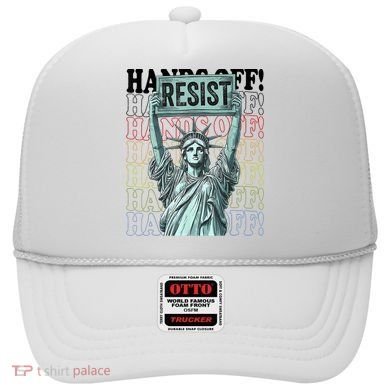 Resist Resistance Statue Of Liberty Hands Off Protest   Hat