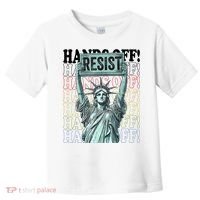 Resist Resistance Statue Of Liberty Hands Off Protest   Toddler T-Shirt thumb 0