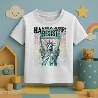 Resist Resistance Statue Of Liberty Hands Off Protest   Toddler T-Shirt thumb 3