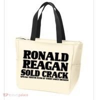 Ronald Reagan Sold Crack  Speak Truth Even If Your Voice Shakes Tote Bag thumb 3