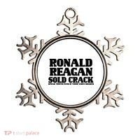 Ronald Reagan Sold Crack  Speak Truth Even If Your Voice Shakes Ornament thumb 0