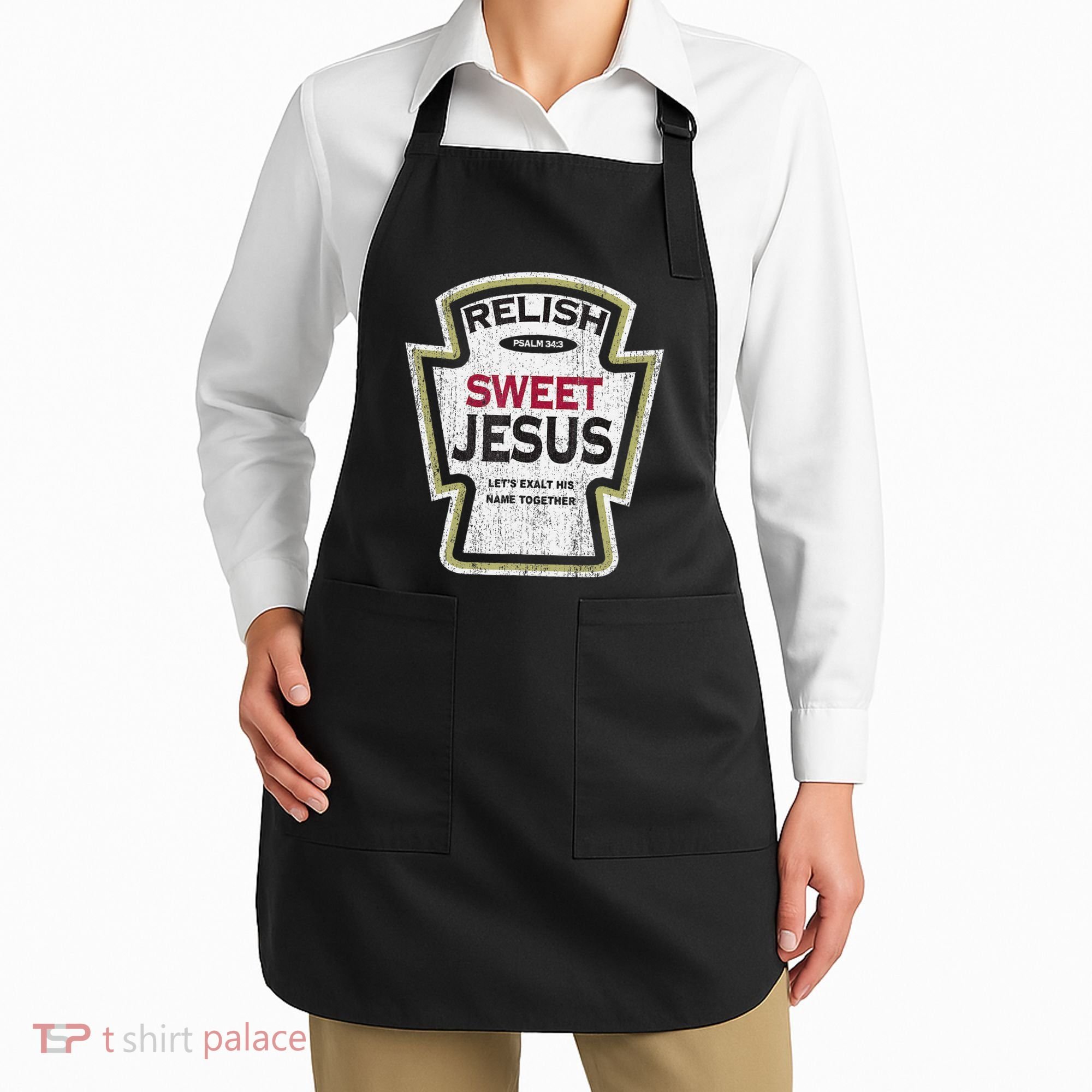 Retro Relish Sweet Jesus Apron