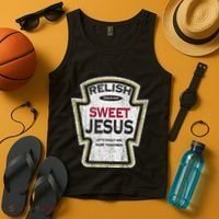Retro Relish Sweet Jesus Tank Top thumb 4