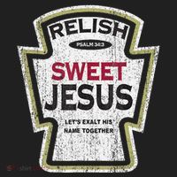 Retro Relish Sweet Jesus Golf Towel thumb 3