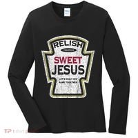 Retro Relish Sweet Jesus Women's Long Sleeve Shirt thumb 0