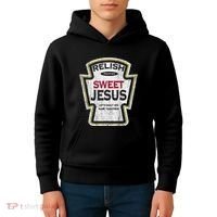 Retro Relish Sweet Jesus Kids Hoodie thumb 4