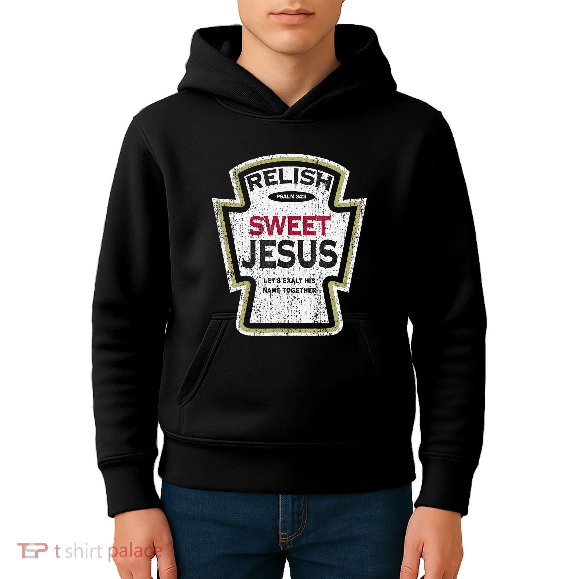 Retro Relish Sweet Jesus Kids Hoodie