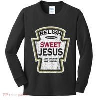 Retro Relish Sweet Jesus Kids Long Sleeve Shirt thumb 0