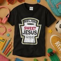 Retro Relish Sweet Jesus Kids T-Shirt thumb 3