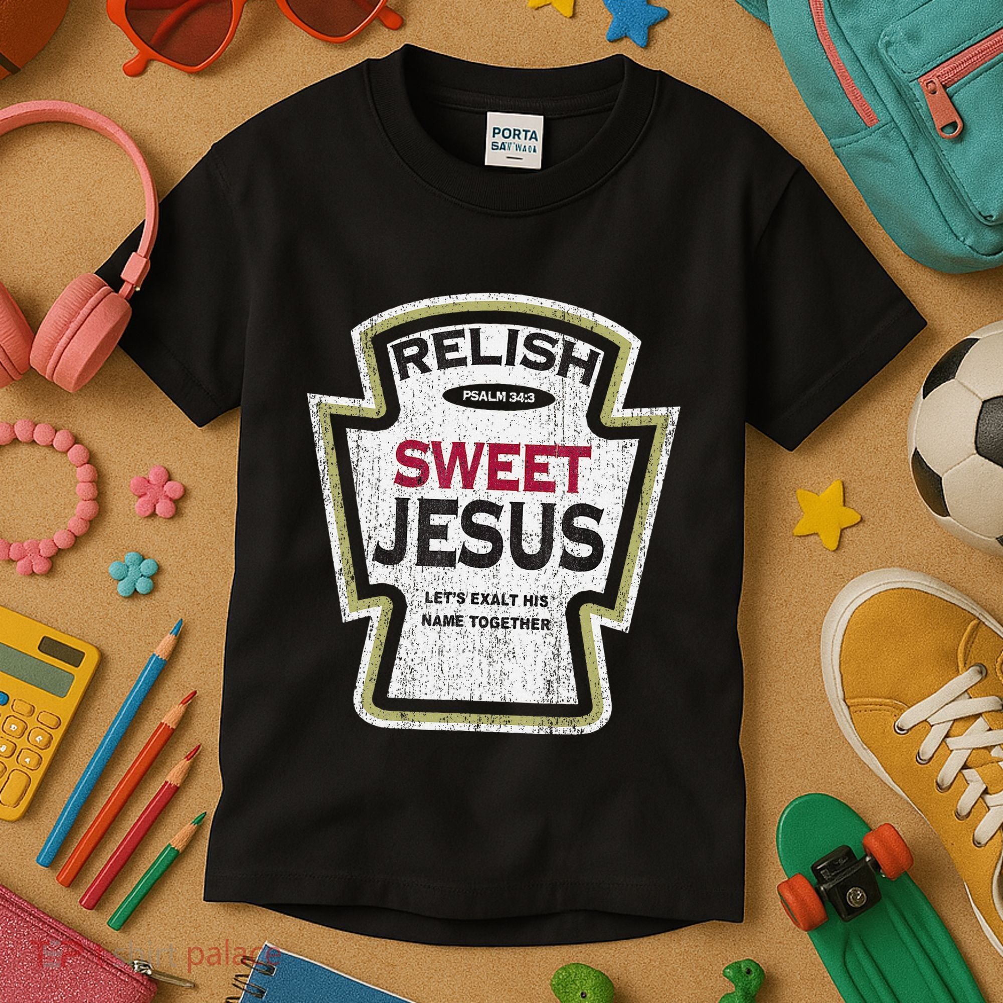 Retro Relish Sweet Jesus Kids T-Shirt