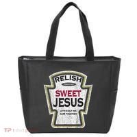 Retro Relish Sweet Jesus Tote Bag thumb 0