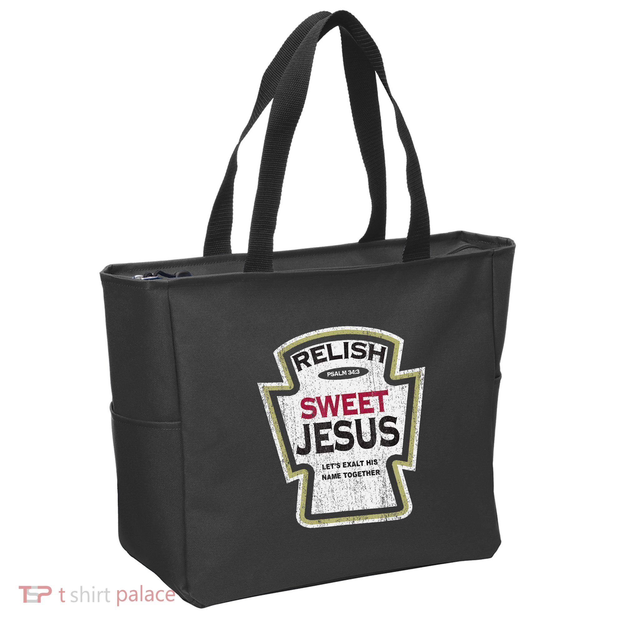 Retro Relish Sweet Jesus Tote Bag