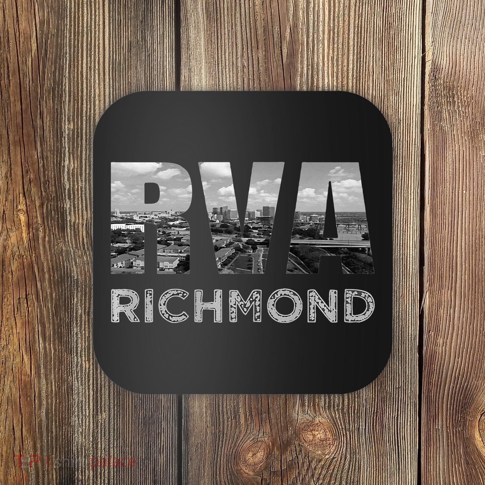 RVA Richmond Skyline Commonwealth Virginia Local Souvenir Coaster
