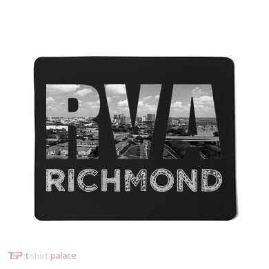 RVA Richmond Skyline Commonwealth Virginia Local Souvenir Mousepad