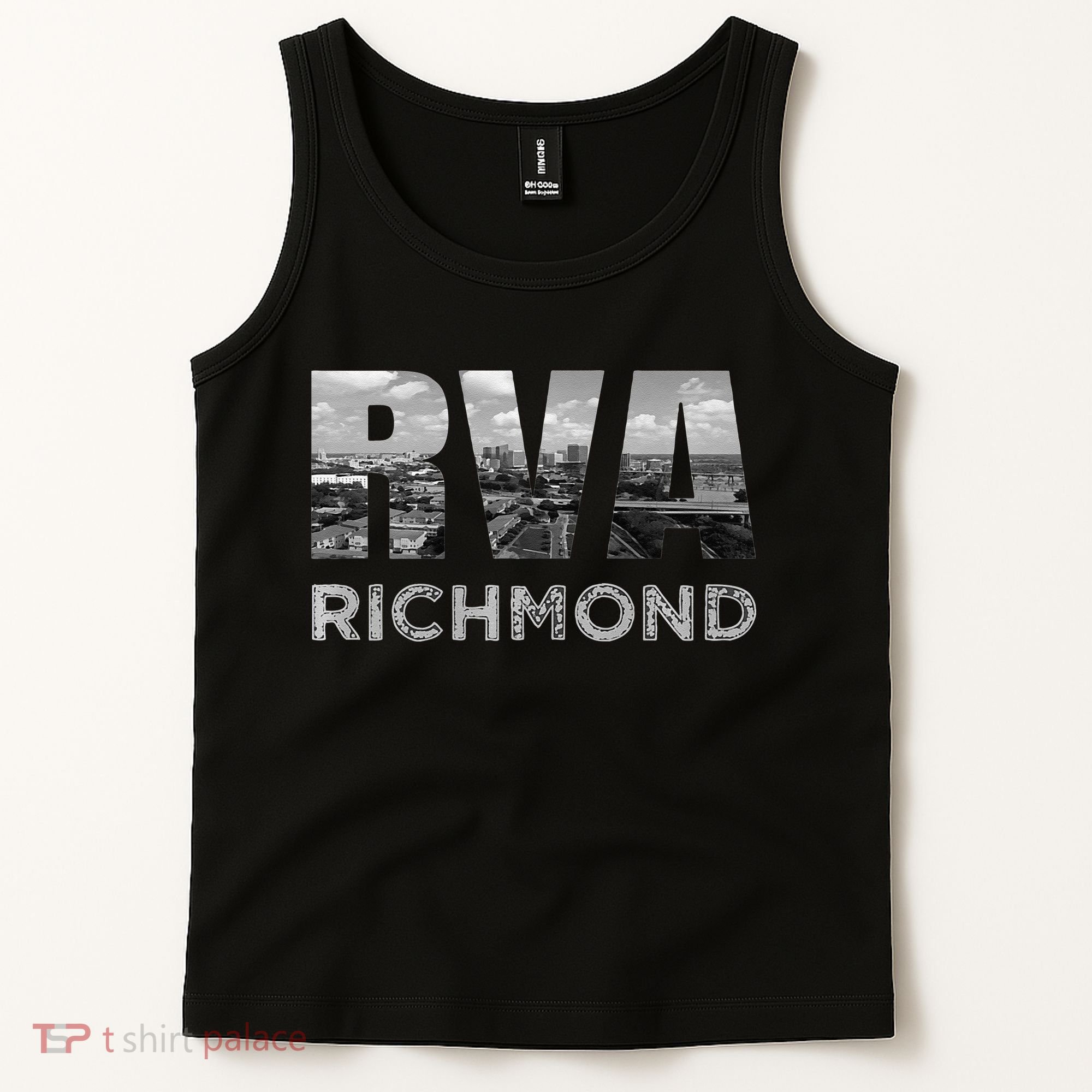RVA Richmond Skyline Commonwealth Virginia Local Souvenir Tank Top