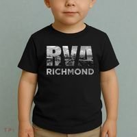 RVA Richmond Skyline Commonwealth Virginia Local Souvenir Toddler T-Shirt thumb 2