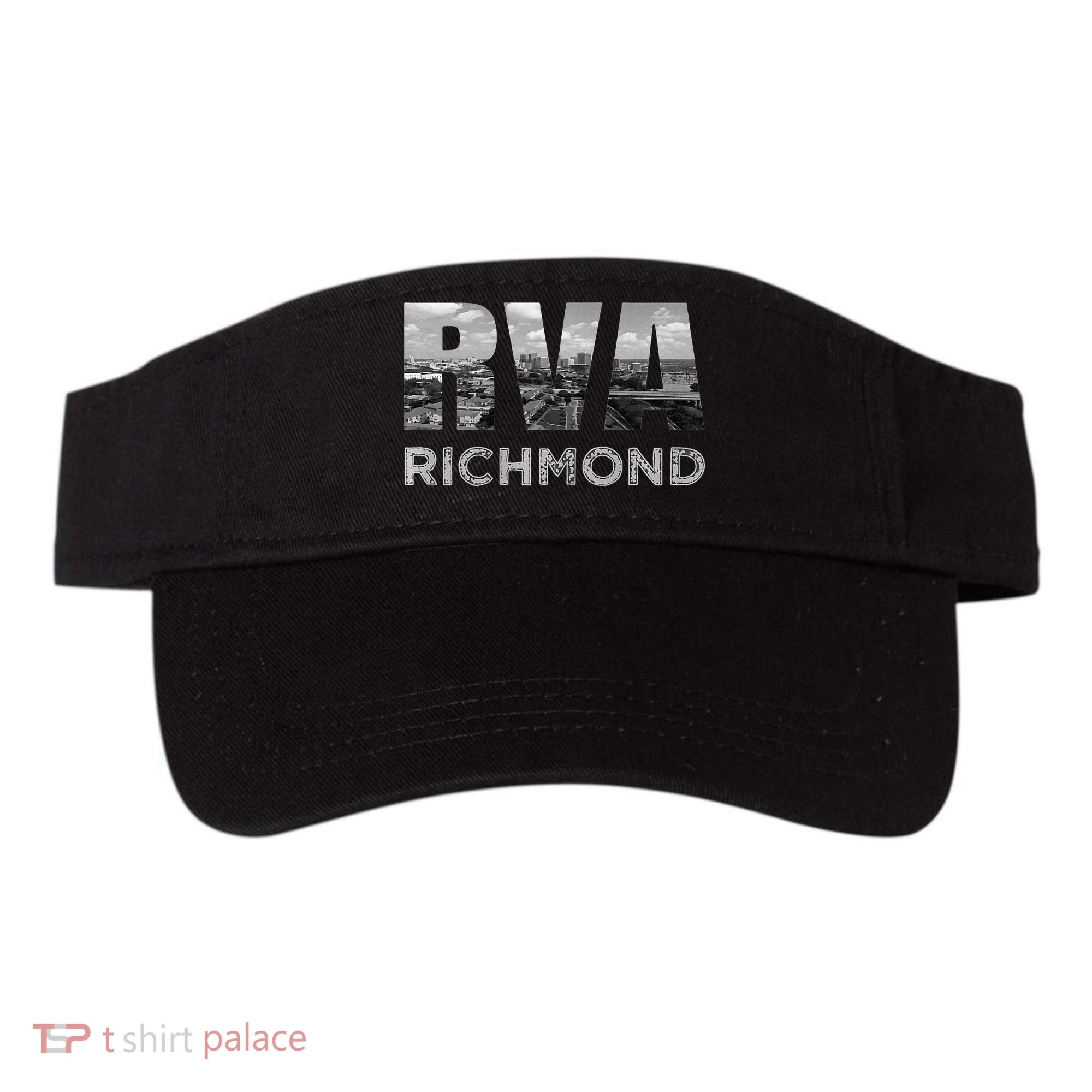 RVA Richmond Skyline Commonwealth Virginia Local Souvenir Visor