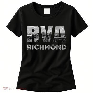 RVA Richmond Skyline Commonwealth Virginia Local Souvenir Women's T-Shirt