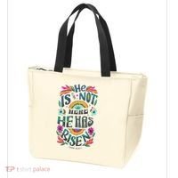 Risen Resurrection Sunday Easter Christian Tote Bag thumb 3