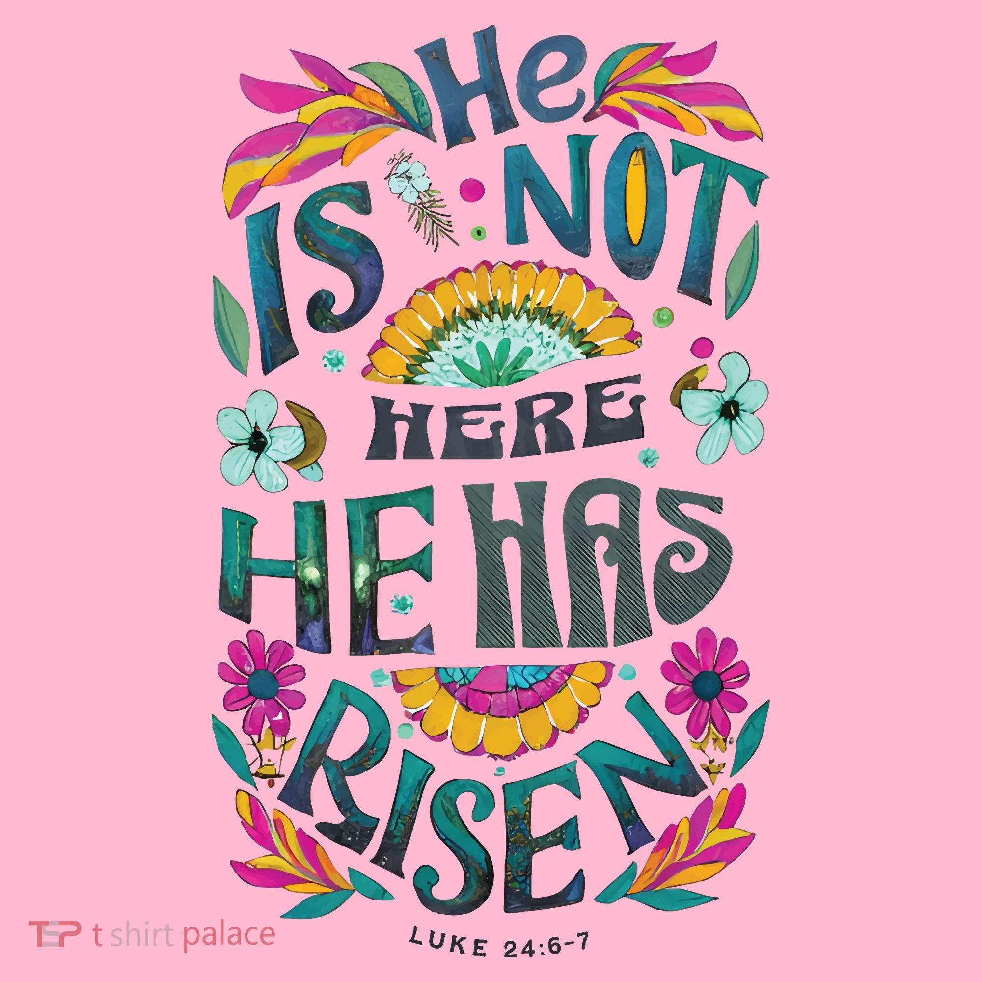 Risen Resurrection Sunday Easter Christian Coaster